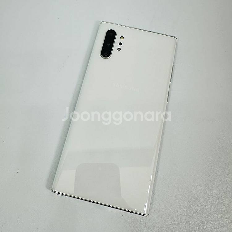 - 갤럭시 노트10 플러스 화이트 256기가 기능정상/...--0