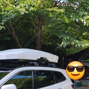 (빠른거래 위해 금액 다운) 툴레 모션 XT XL 500리터 루프박스. 화이트. 대구직거래