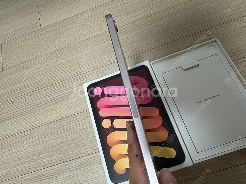 아이패드 미니6 셀룰러 64기가 (핑크) 판매합니다--3