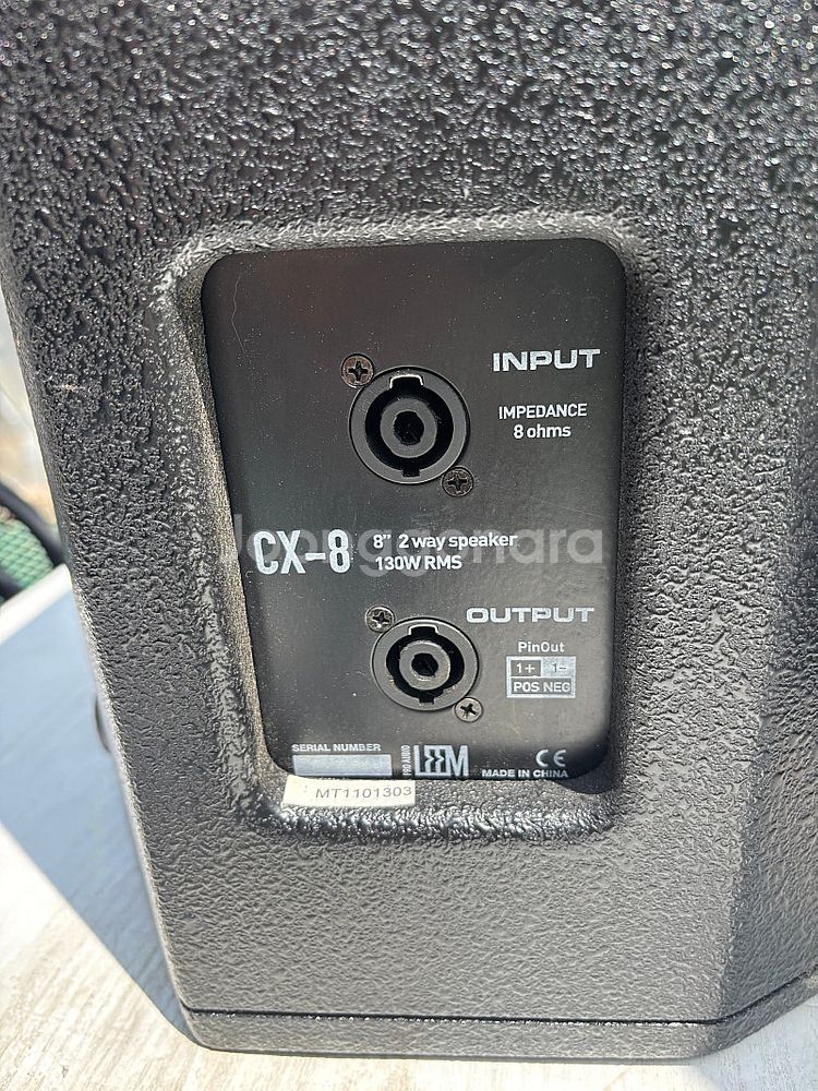LEEM CX-8 스피커 130W 2-Way 1조(2개...--4