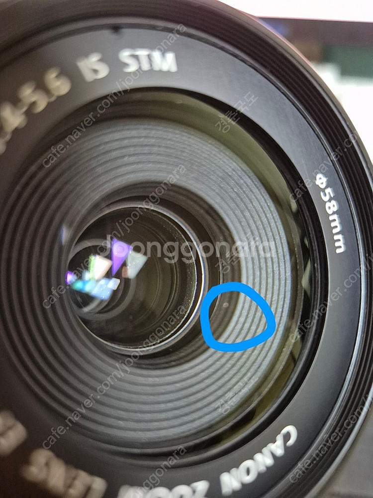 캐논 EF-S 55-250 STM 렌즈 팝니다--2