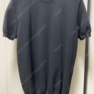 [Made in Italy] ROBERTO COLLINA, RA11021, NERO, 48 Size, 로베르토 콜리나, 반팔 니트, 블랙 컬러, 48 size