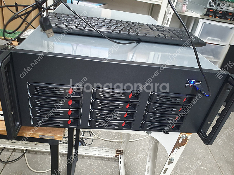 4U 12BAY NAS 스토리지케이스 및 완제품 팝니다...--0