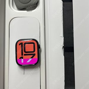 애플워치10티타늄 46mm 신품급 밀레니즈