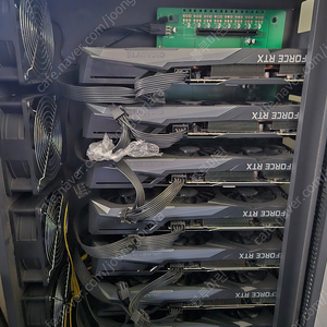 코인 채굴기 팝니다. 3060ti 7개 장착
