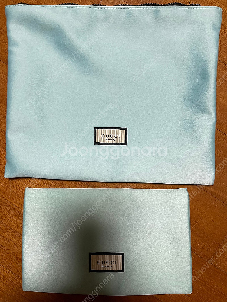새상품 구찌 파우치 (화장품 뷰티 정품) 2종--1
