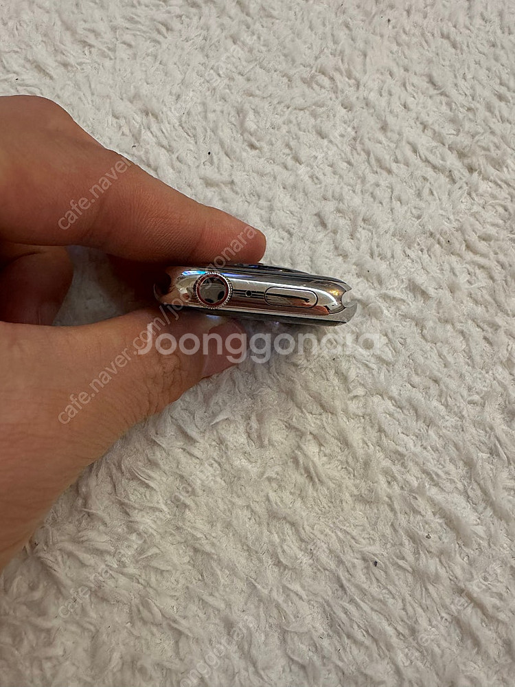 애플워치7 스테인리스 실버 45mm--4
