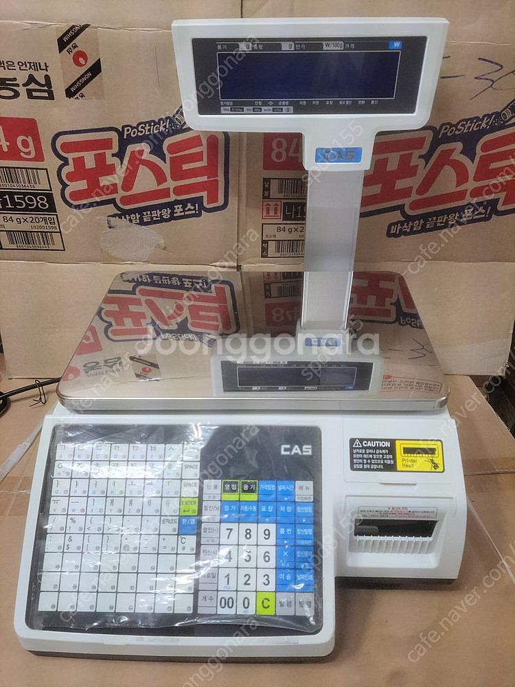 카스저울-라벨프린터 전자저울 판매합니다- CL-5200...--0