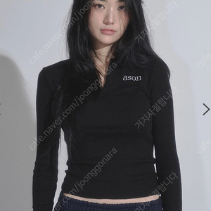 애즈온 로고 롱슬리브
