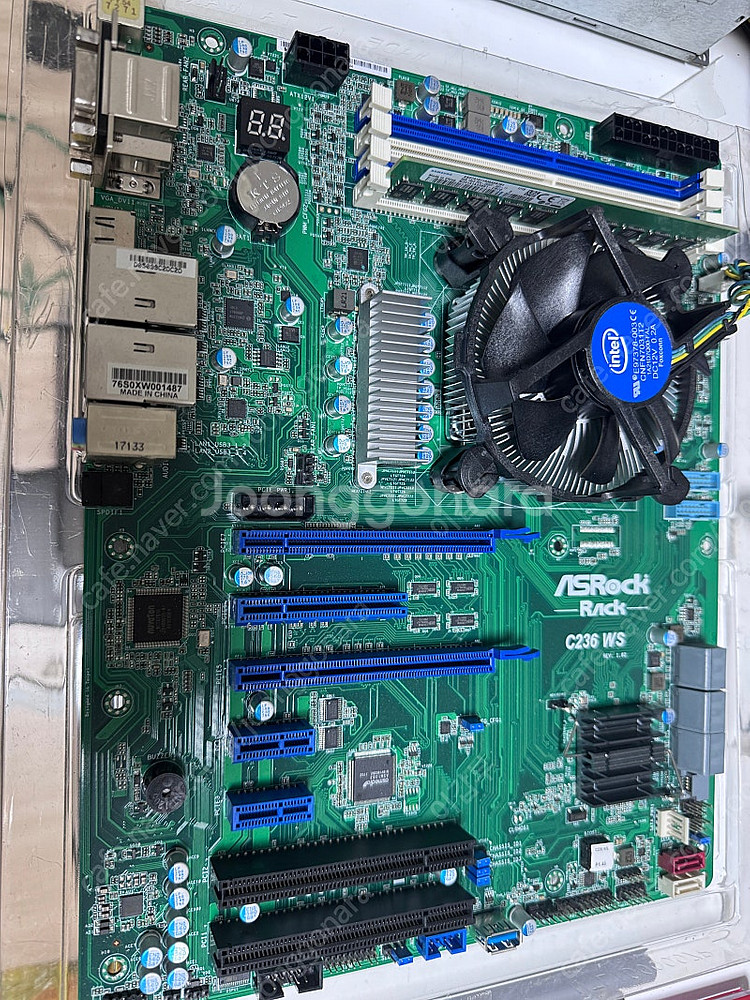 인텔 E3-1220v5 + 애즈락랙 C236WS + 삼...--1