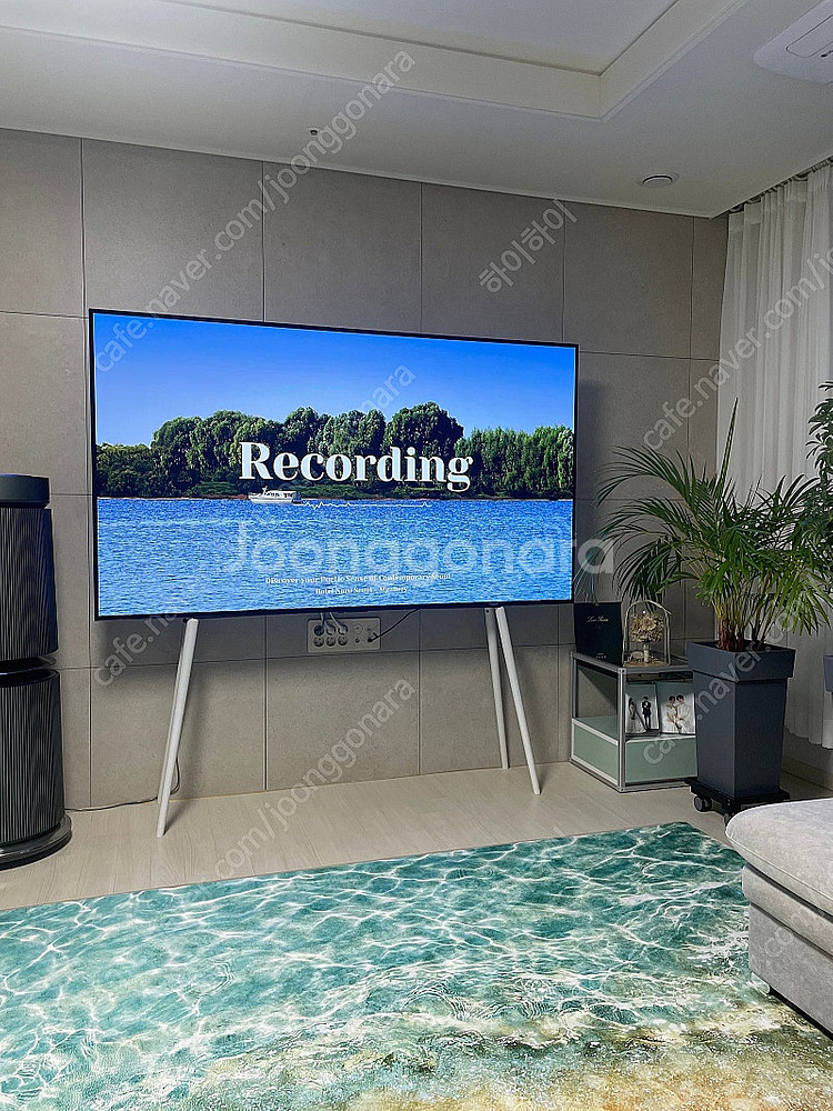 제임스오가닉 TV 거치대 XL (55~83인치, 사운드...--4