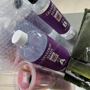 크리스탈레진 새상품 1kg 6세트 일괄판매