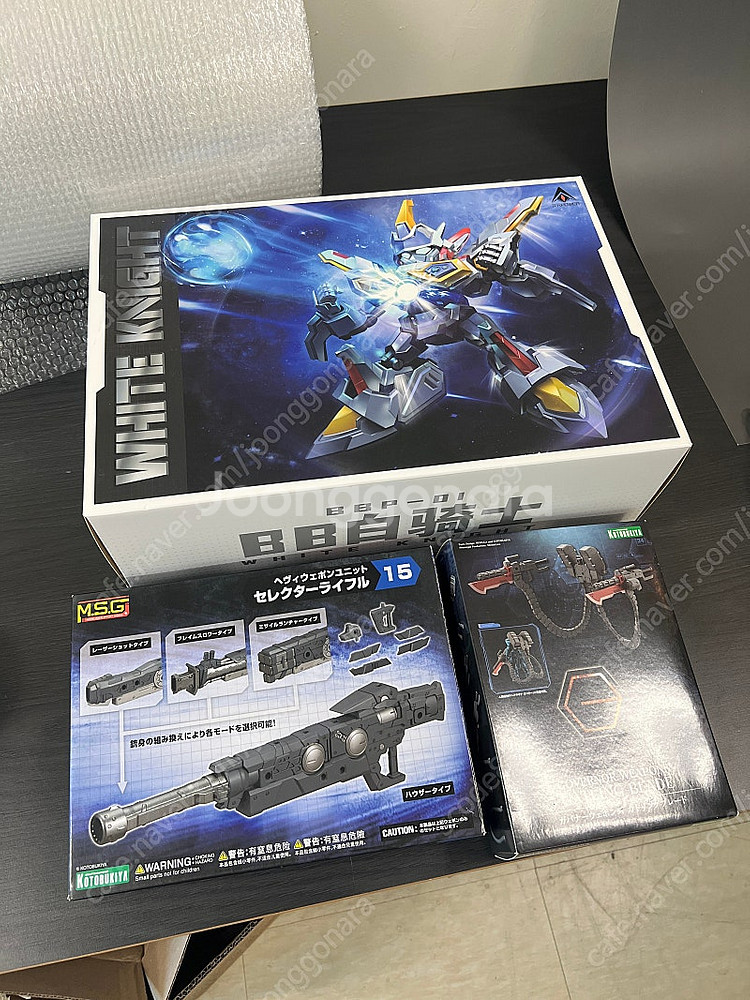 구슬동자 백기사, 코토부키야 프라 2종 일괄--0