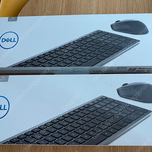 Dell 델 무선.블루투스 데스크탑 세트, KM7120W, 한영자판 [회색] 개봉만해본 새상품 택포