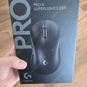 로지텍 G PRO X Superlight 2 DEX 마우스(미개봉)