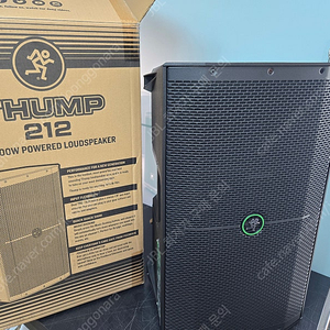 맥키 고출력 파워드 스피커 Thump212/ Thump215 판매합니다.