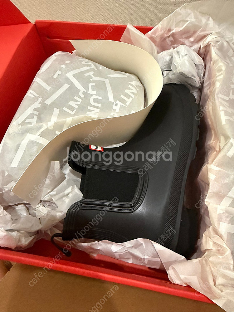 새상품 헌터 첼시 부츠 us6 230사이즈 택포 950...--5