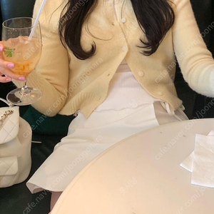 르플레인 베이비 옐로우 가디건