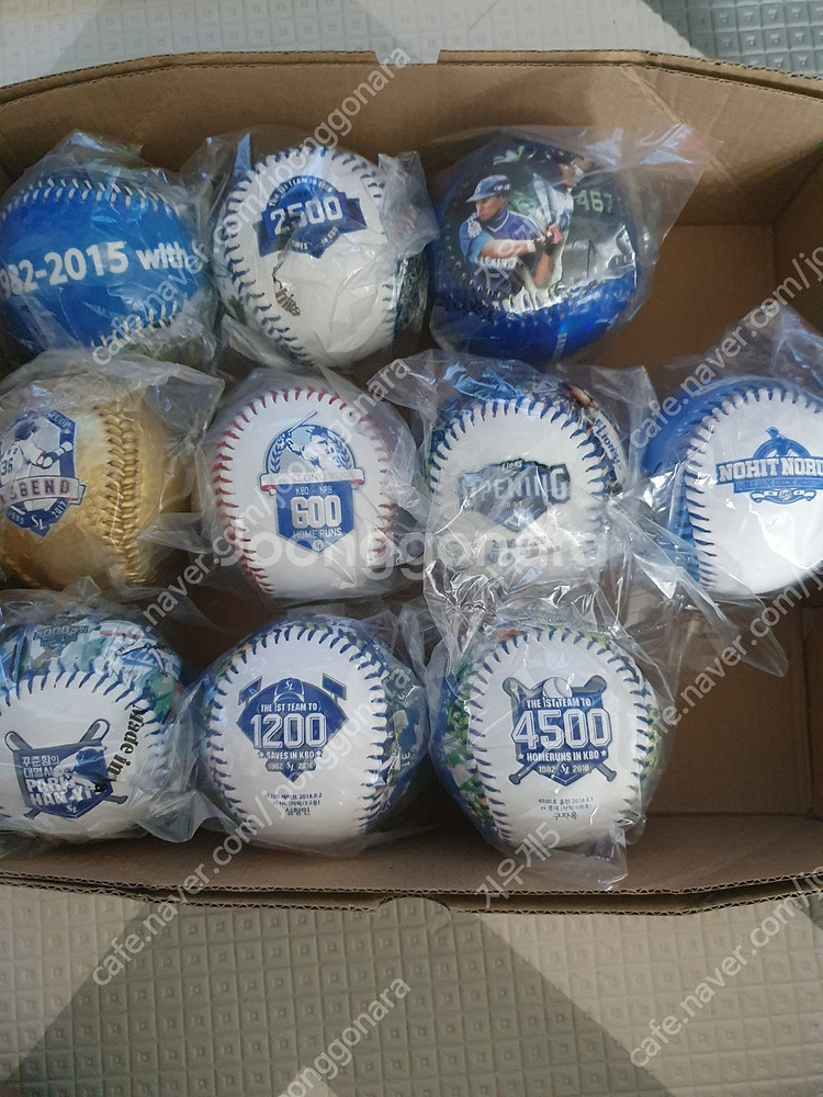 기념구 포토볼 프로야구 싸인볼 급처--2