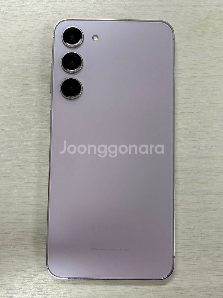 갤럭시 S23플러스 라벤더색상 256용량 상태좋은 무잔...--0
