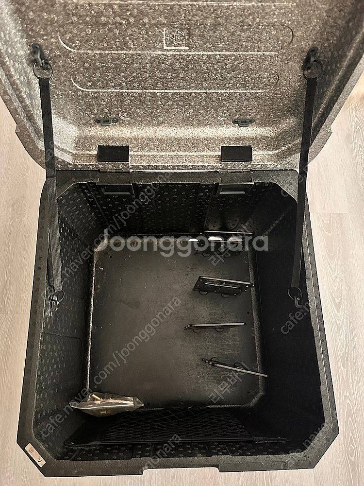 포도모빌리티 배달 탑박스 + 자석 칸막이--1