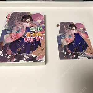 라노벨 라이트 노벨 소설 용왕이 하는 일 16권 초판 화집 부속 특별판 버전 판매합니다 (화집 X)