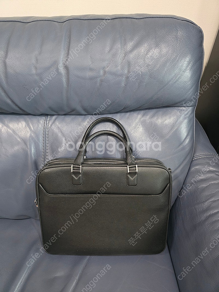 몽블랑 블랙 사토리얼 브리프케이스 116756--1