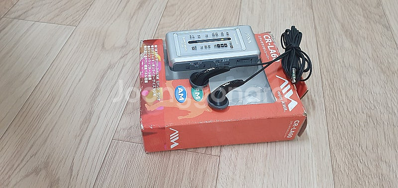 아이와 aiwa CR-LA60 스테레오 소형라디오 박스...--1