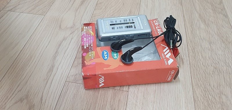 아이와 aiwa CR-LA60 스테레오 소형라디오 박스셋트 5만원에 드립니다 - 서울강서 이미지