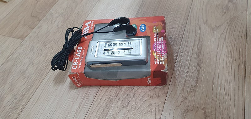 아이와 aiwa CR-LA60 스테레오 소형라디오 박스셋트 5만원에 드립니다 - 서울강서 이미지