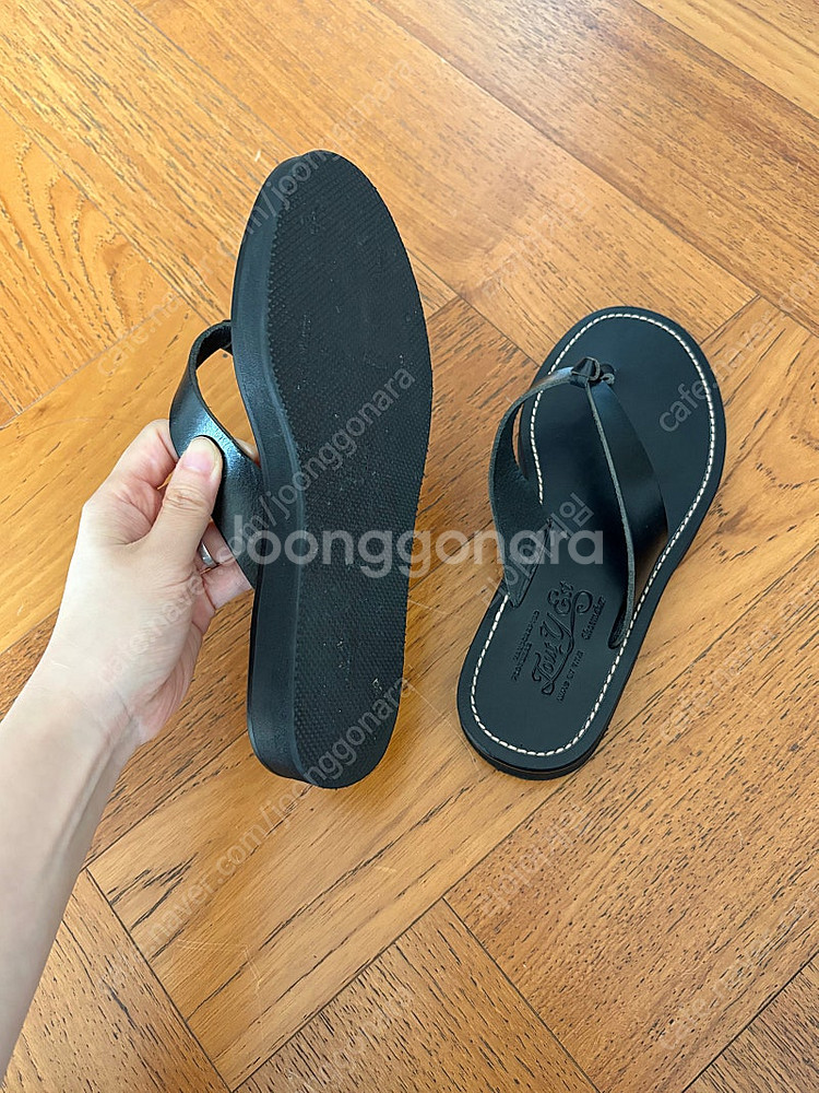 투티에 플립플랍 아를렛 블랙 사이즈 36.5--4