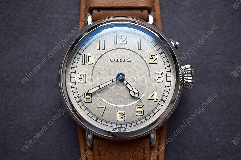 [새상품/풀셋] 오리스 빅 크라운 1917 트렌치 파일럿 한정판 시계--4
