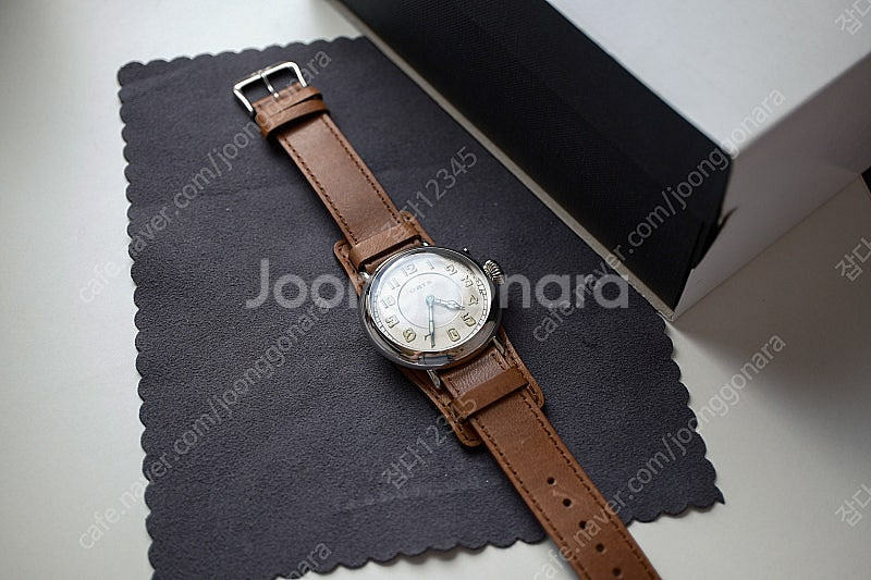 [새상품/풀셋] 오리스 빅 크라운 1917 트렌치 파일럿 한정판 시계--9