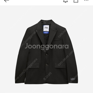 자라 X 아더에러 오버사이즈 자켓 블랙 L