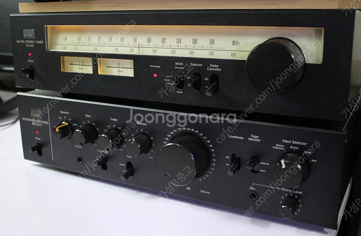 산수이 인티앰프 와 빈티지 튜너 Sansui AU-31...--3