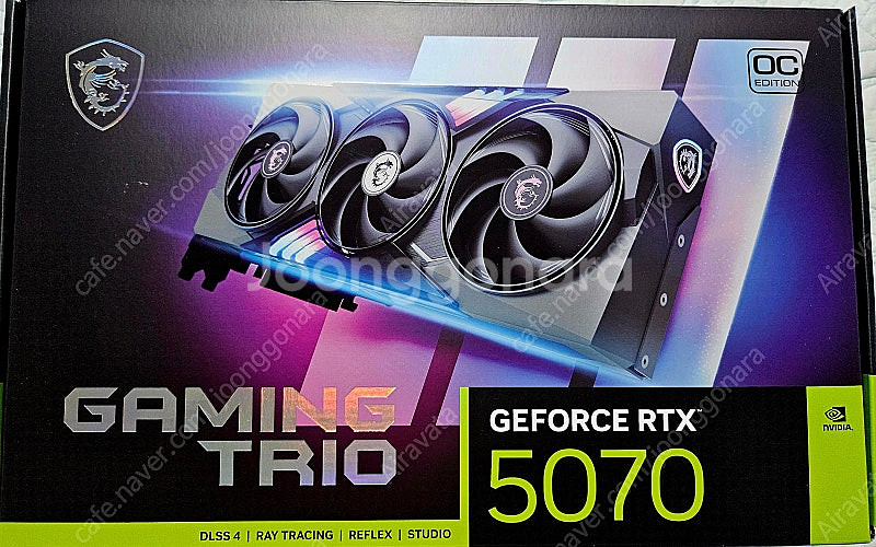 MSI 지포스 RTX 5070 게이밍 트리오 OC D7...--0