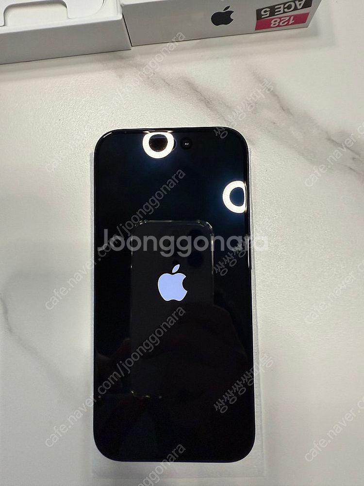 아이폰 15프로 128GB(블루티타늄) 팝니다(택포)--2