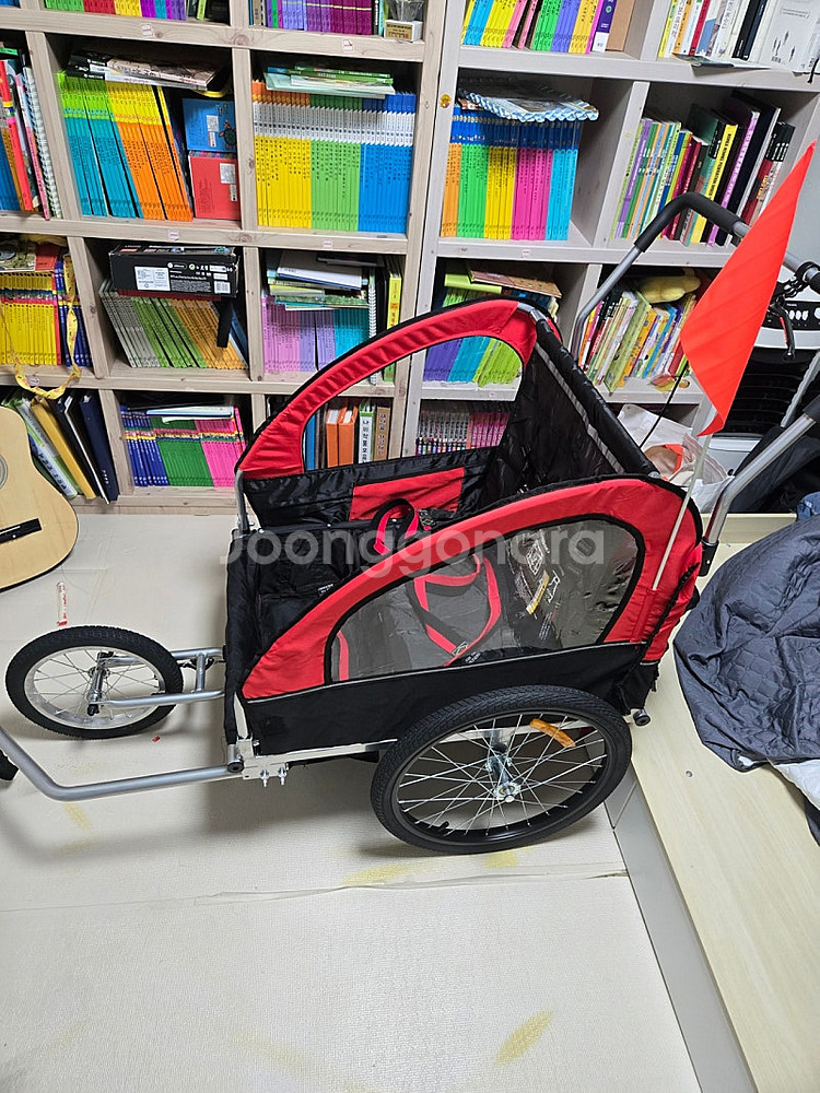 자전거캐리어 산책트레일러 겸용--0