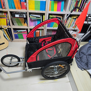 자전거캐리어 산책트레일러 겸용