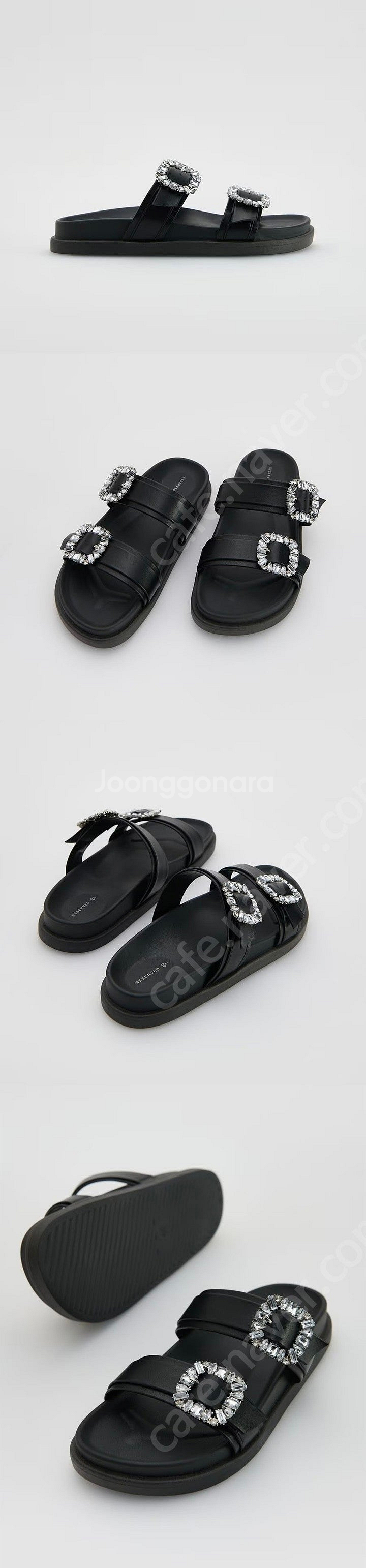 리저브드 보석샌들 37 미개봉 새상품--1