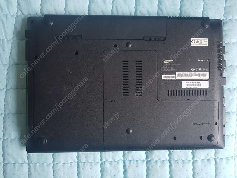 삼성 노트북 컴퓨터 NT-RC530 . 사양 I5 2450M , SSD 120기가 메모리 4기가 이미지