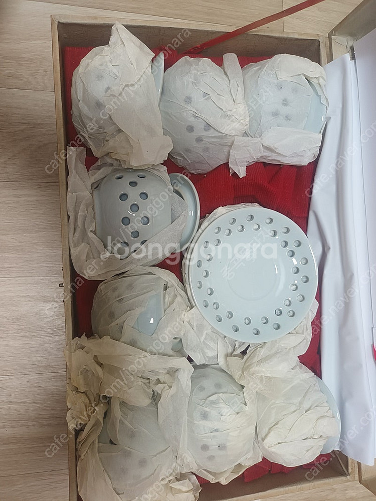 수암 이재춘 찻간셋트--2