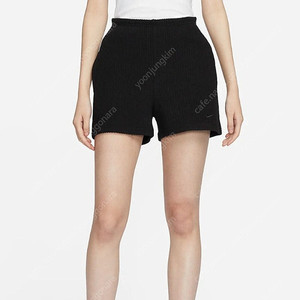 나이키 칠 니트 여성 하이웨스트 슬림 골지쇼츠 미개봉 새상품