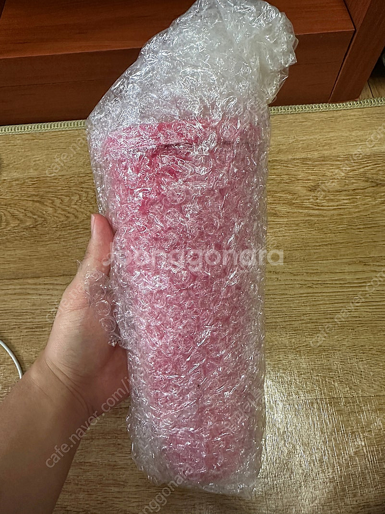 스타벅스 대만 루비핑크 지압 텀블러 콜드컵 710ml--0