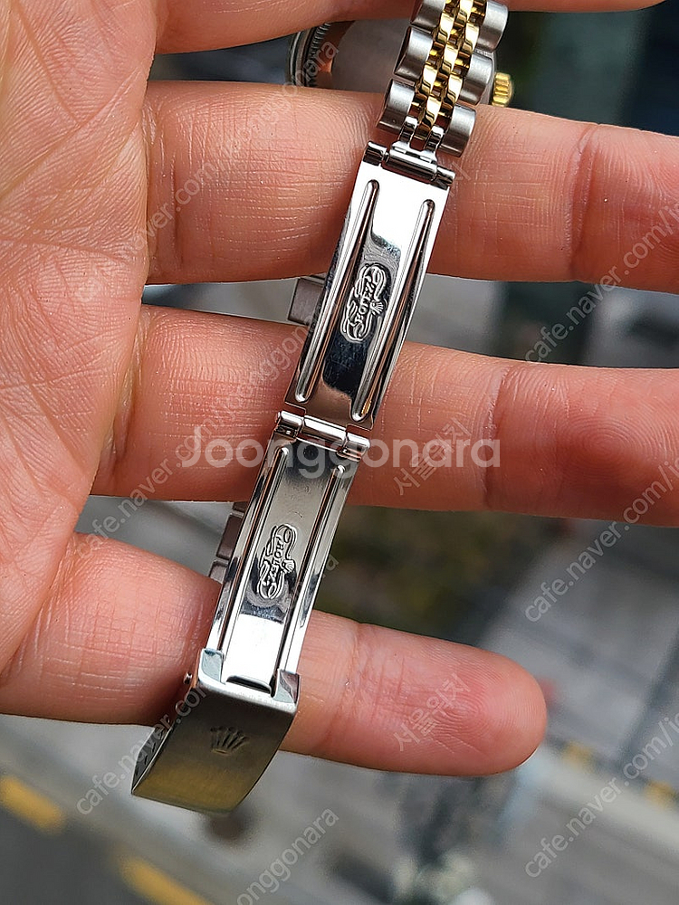 [정품] 롤렉스 여성용 데이저스트 다이아베젤 10P 다이아 18K 콤비 (Rolex Datejust Gold 10P...--9