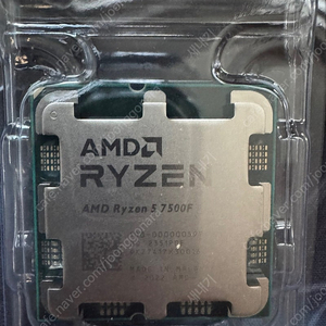 라이젠 7500F + 쿨러 + 에센코어 클레브(ESSENCORE KLEVV RAM)램 16GB*2
