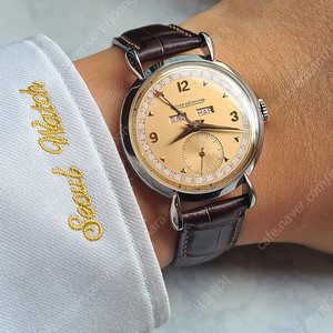 [정품] 예거르쿨트르 트리플 컴플리트 캘린더 빈티지 1940s (Jaeger Lecoultre Triple Complete Calendar 1940s)