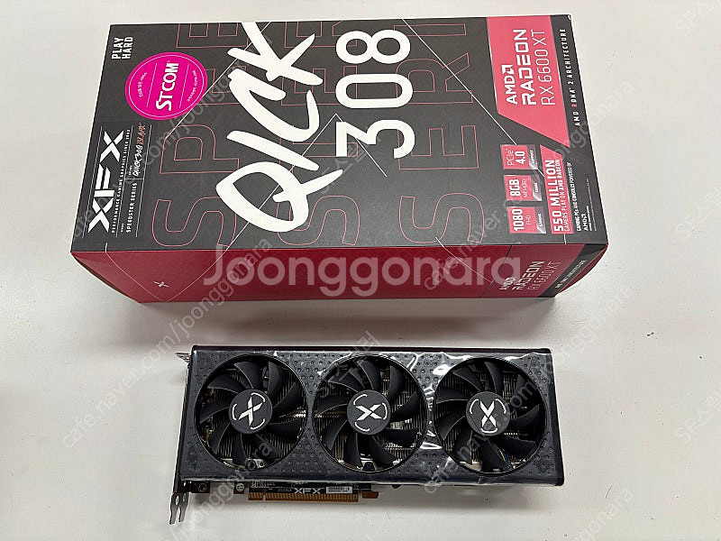 XFX 라데온 RX 6600 XT QICK 308 그래픽카드--0