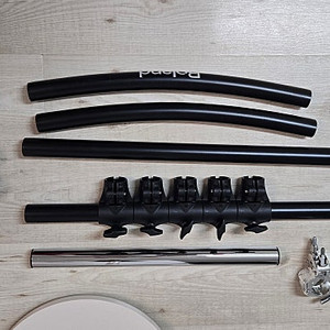 Gibraltar 9706NL 스네어 스탠드와 로랜드 랙파이프 클램프 등 판매합니다