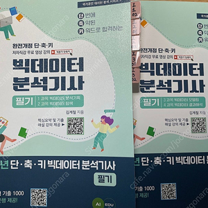 2025 단축키 빅데이터분석기사 필기